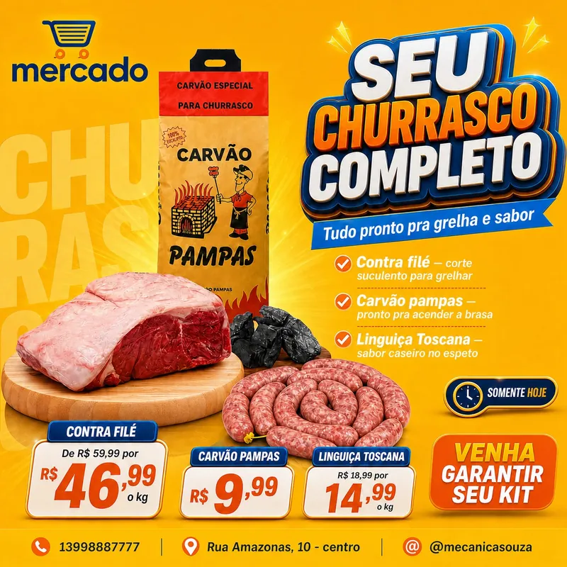 Mercado e adega feito no Criaê