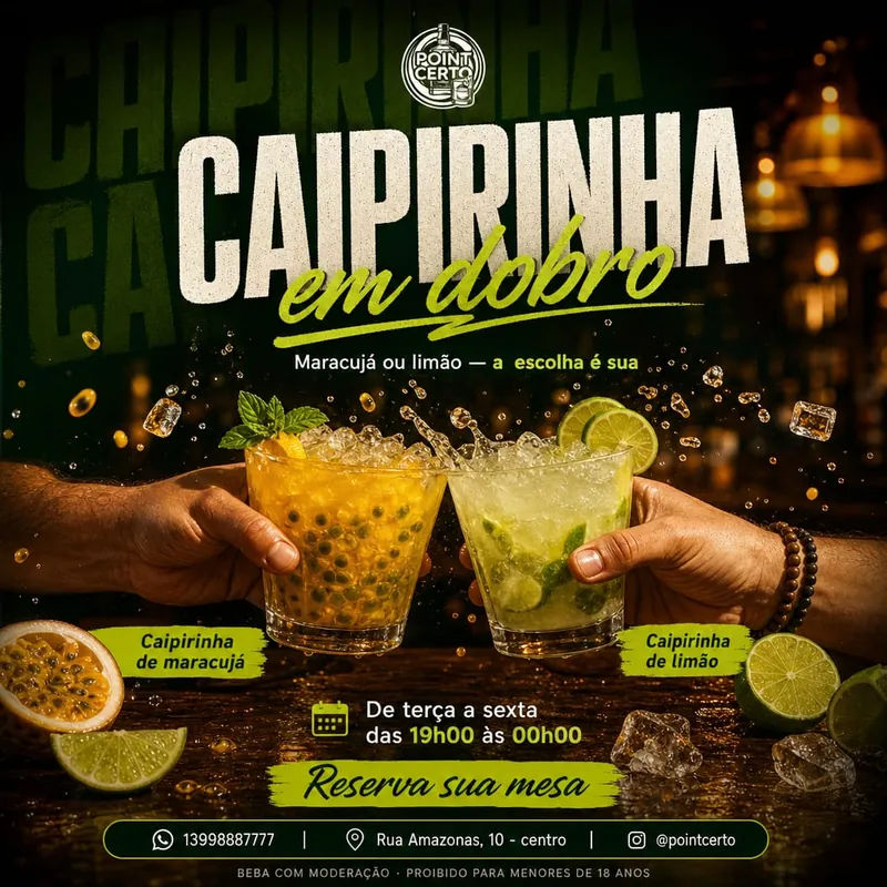 Bar e balada feito no Criaê